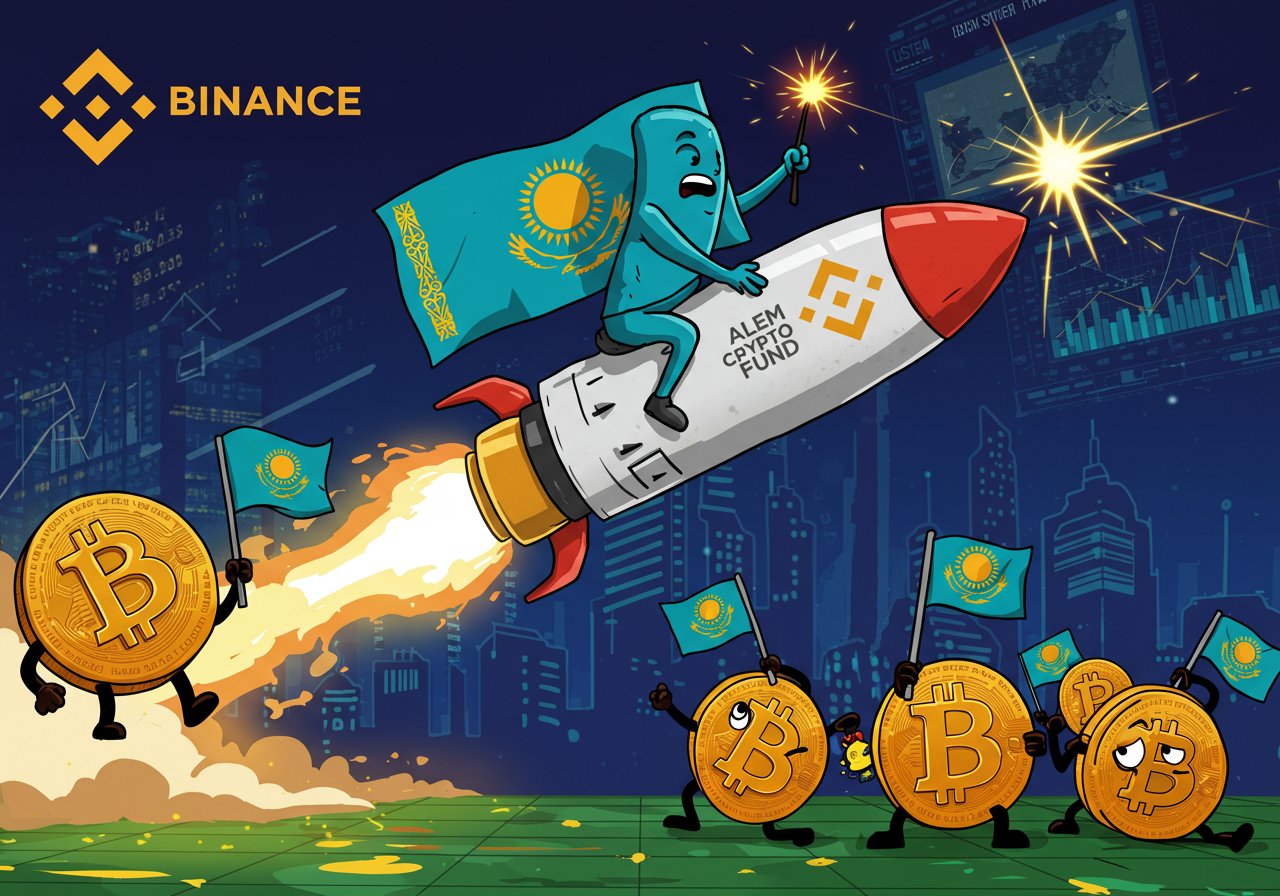 Kazakhstan’s Crypto Gamble: State Fund Bets on BNB, Not Bitcoin