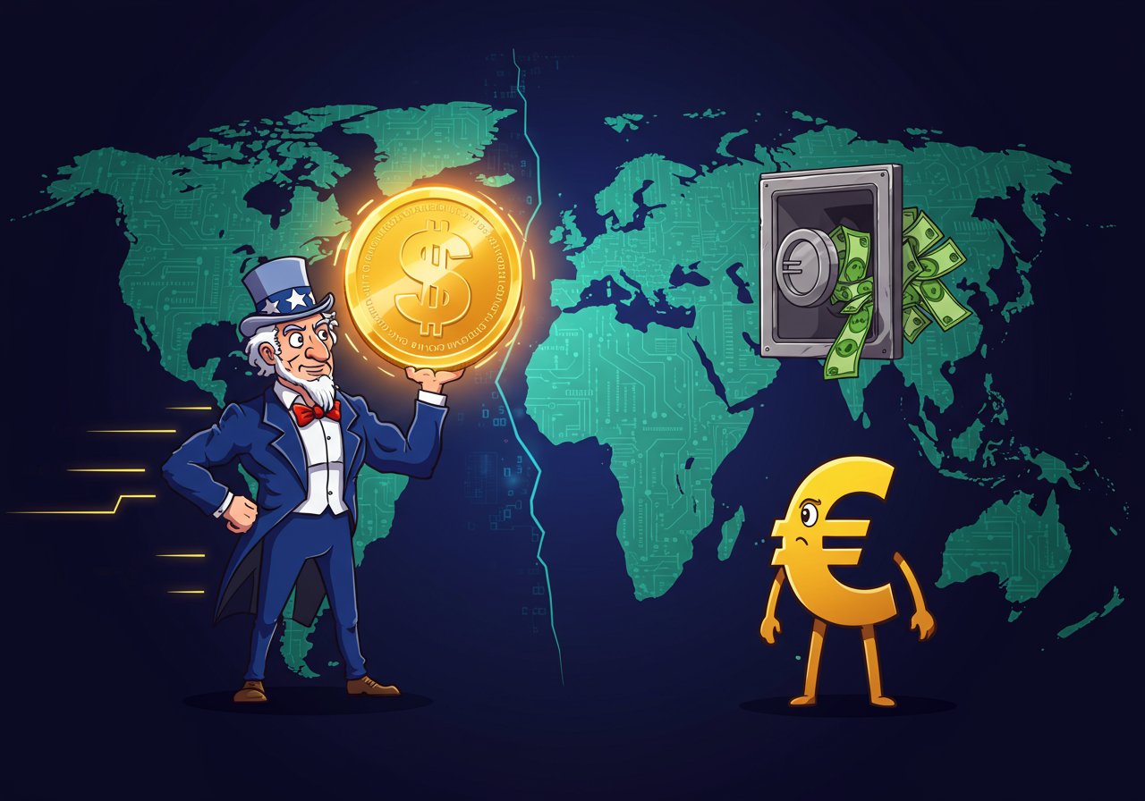 Stablecoin Split: US and EU Regulatory Divergence Reshapes Crypto Markets