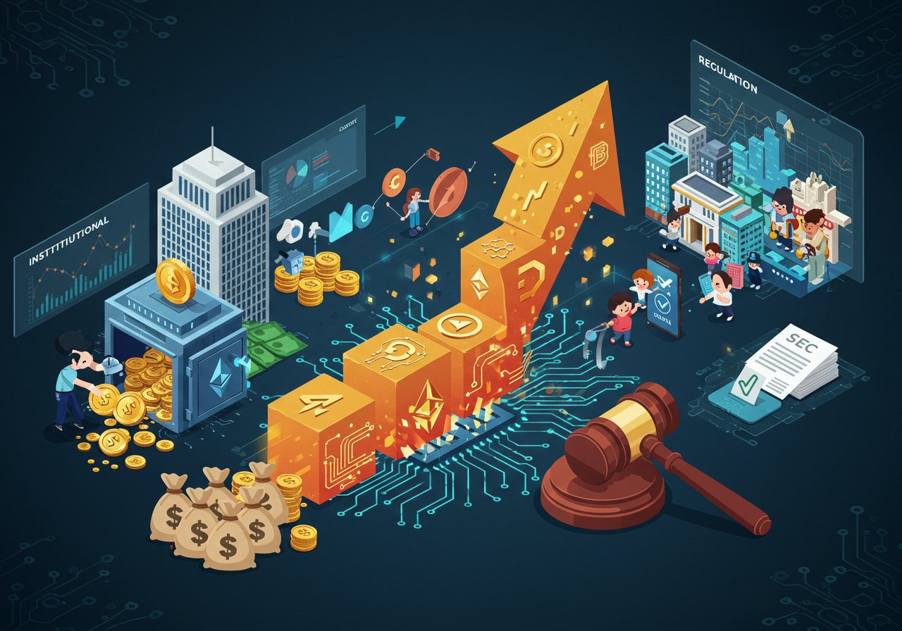 Crypto’s Ascent: Institutional Money, SEC Moves & DeFi’s Growing Appeal Crypto’s Ascent: Institutional Money, SEC Moves & DeFi’s Growing Appeal