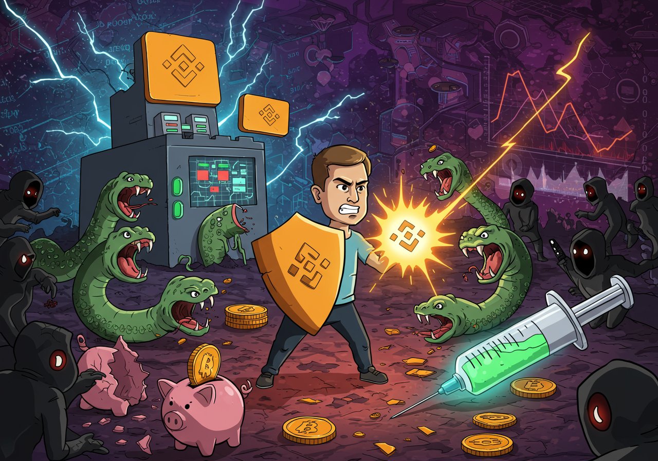 CZ’s Anti-Poisoning Plan: Binance Battles M Crypto Scam Fallout CZ’s Anti-Poisoning Plan: Binance Battles M Crypto Scam Fallout