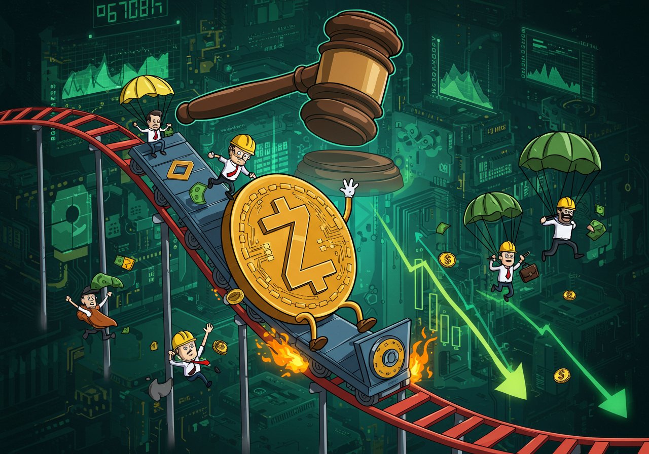 Zcash in Crisis: Developer Exodus Sparks Price Plunge Fears Zcash in Crisis: Developer Exodus Sparks Price Plunge Fears