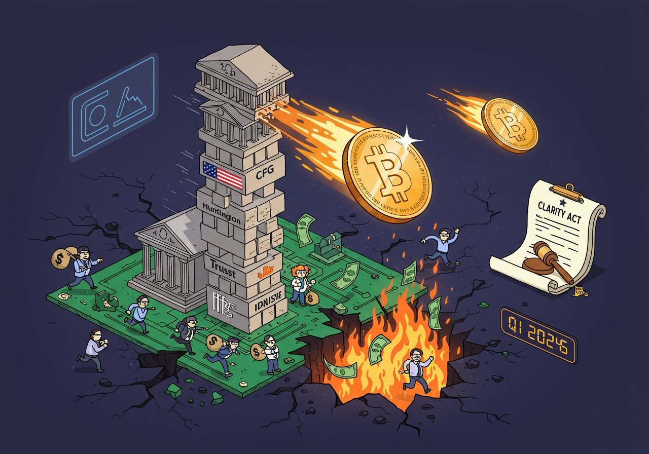 Standard Chartered: Stablecoins Threaten Bank Deposits, Regional US Banks at Risk Standard Chartered: Stablecoins Threaten Bank Deposits, Regional US Banks at Risk