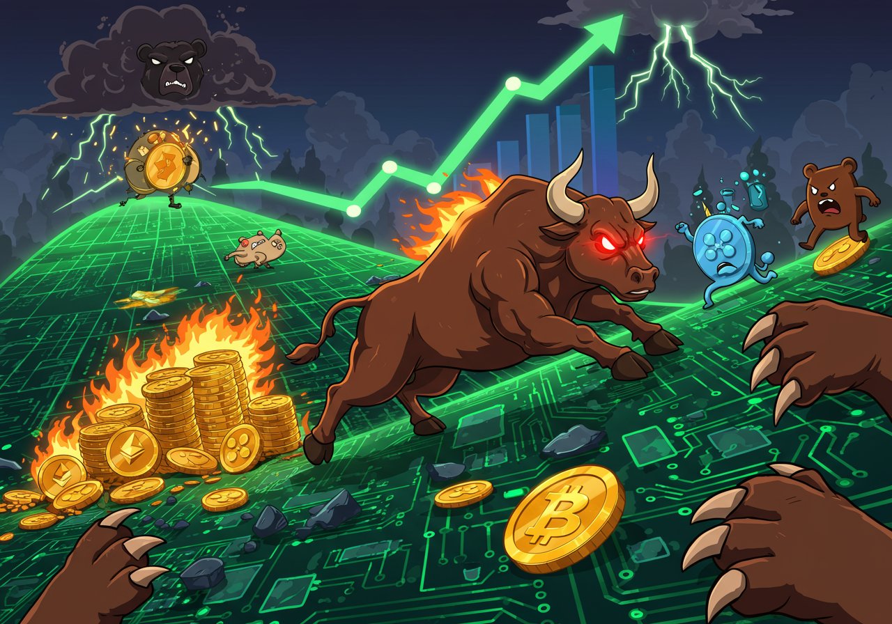 Crypto Market Analysis: Bitcoin Bulls Face Resistance; Altcoins Follow?