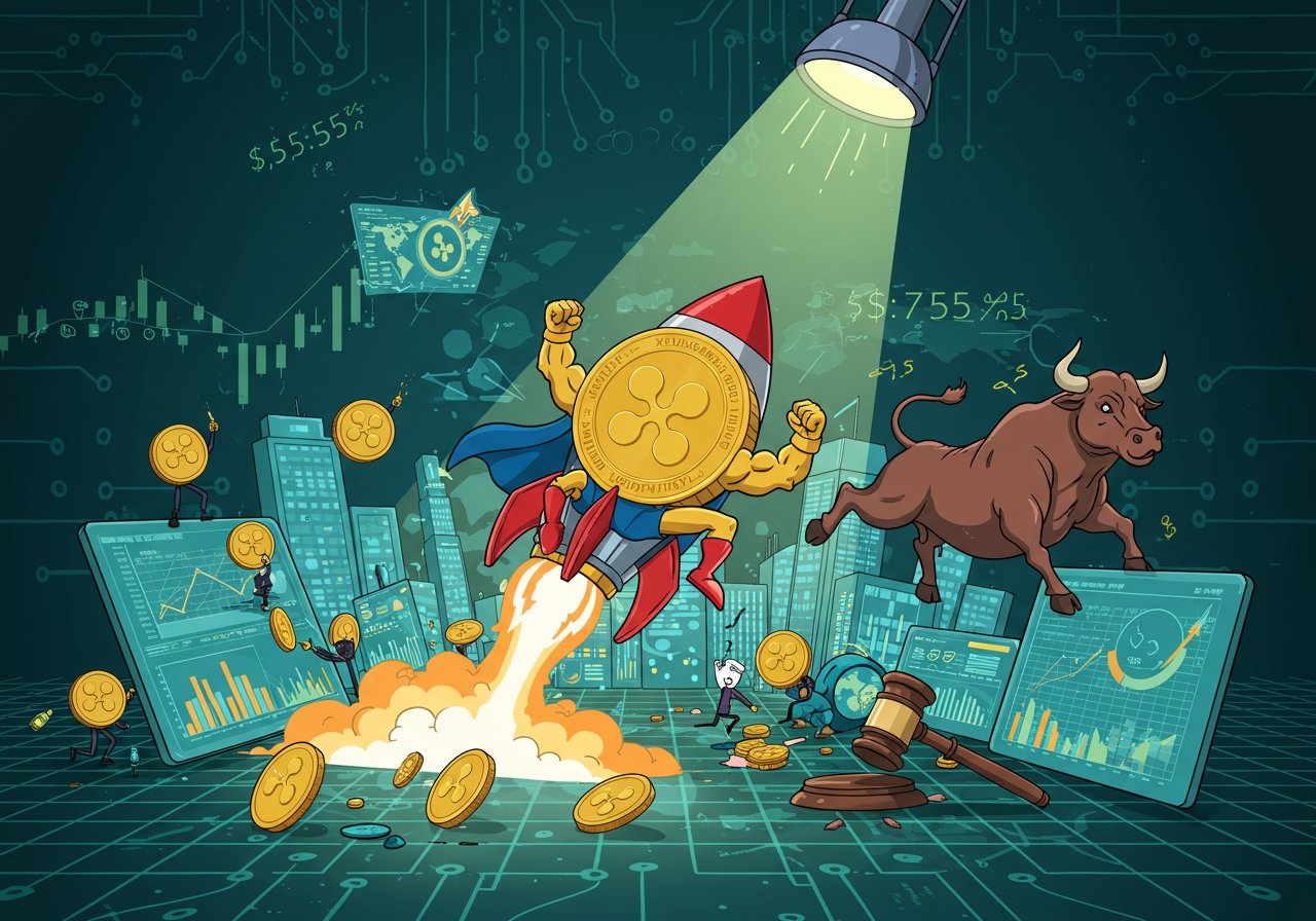 XRP Primed for Major Rally: - Target Beckons, ETF Fuels Growth