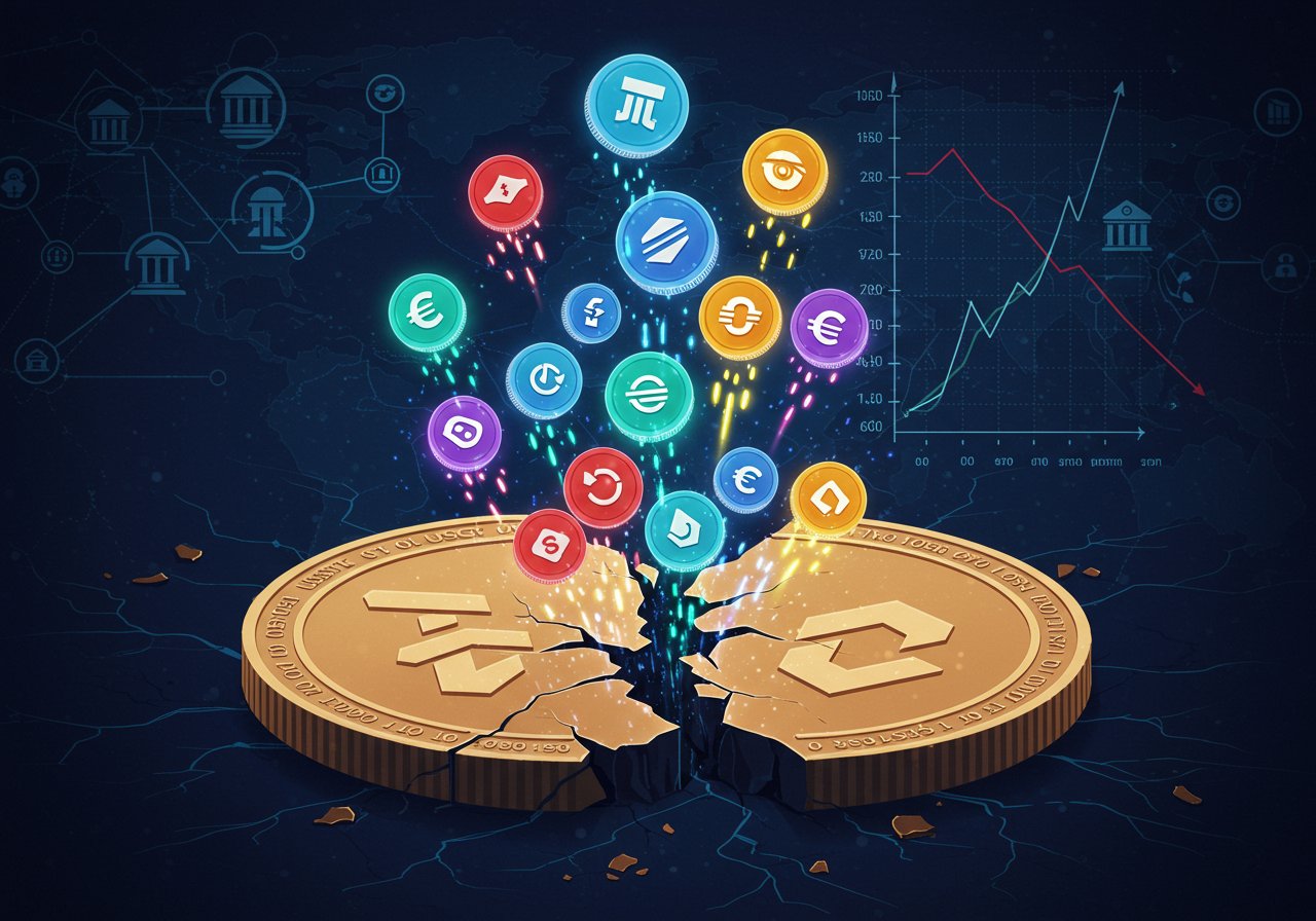 Stablecoin Shakeup: USDT/USDC Losing Grip, New Players Rise Stablecoin Shakeup: USDT/USDC Losing Grip, New Players Rise