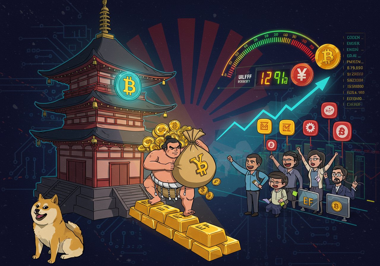 Japan’s Crypto Revolution: ETFs, Tax Cuts, and a New Financial Landscape