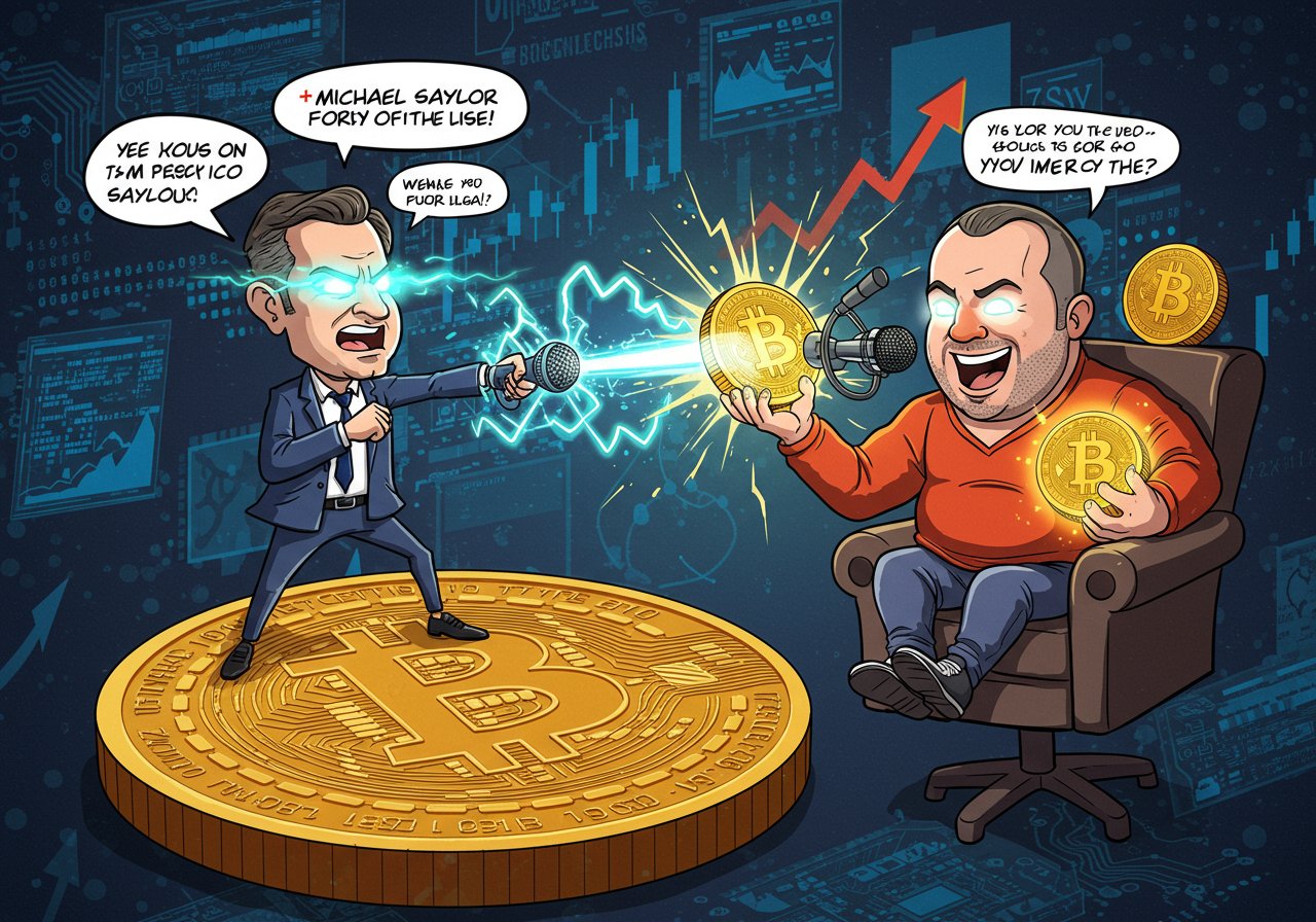 Saylor’s Bitcoin Crusade: A Joe Rogan Appearance Could Ignite the Crypto World Saylor’s Bitcoin Crusade: A Joe Rogan Appearance Could Ignite the Crypto World