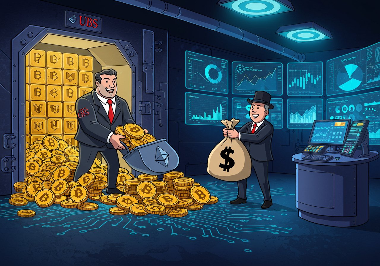 UBS Eyes Crypto Trading: A Major Step for Institutional Bitcoin Adoption? UBS Eyes Crypto Trading: A Major Step for Institutional Bitcoin Adoption?