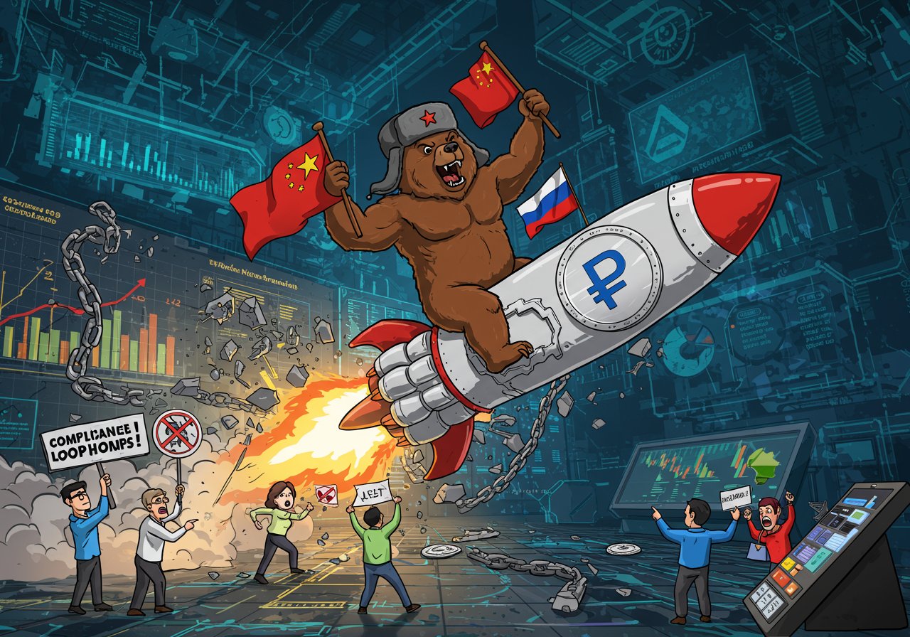 Defying Sanctions: A7A5 Stablecoin’s Meteoric Rise and Global Impact