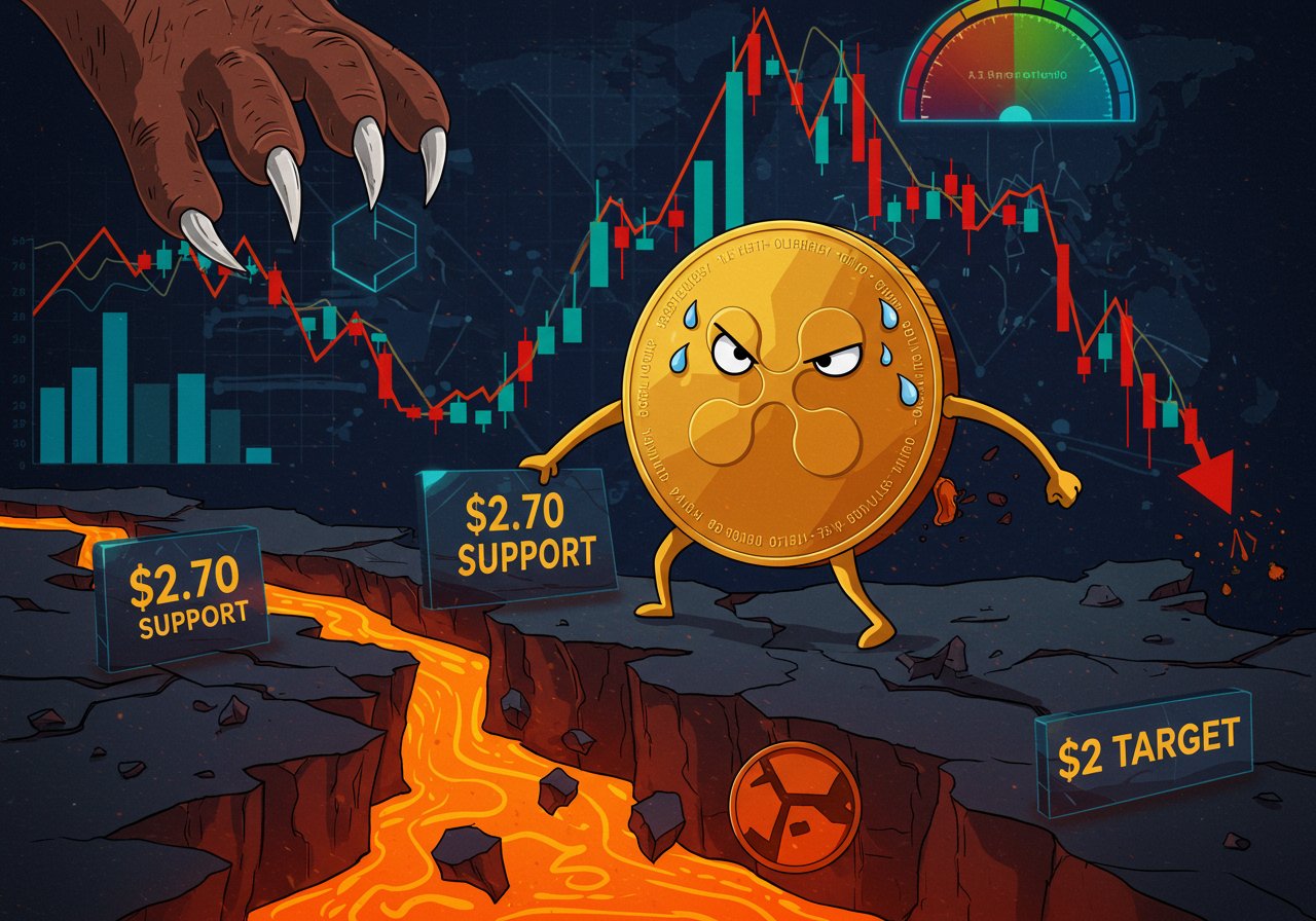 XRP Price at Crossroads: Will Support Hold or Plunge to ? XRP Price at Crossroads: Will Support Hold or Plunge to ?