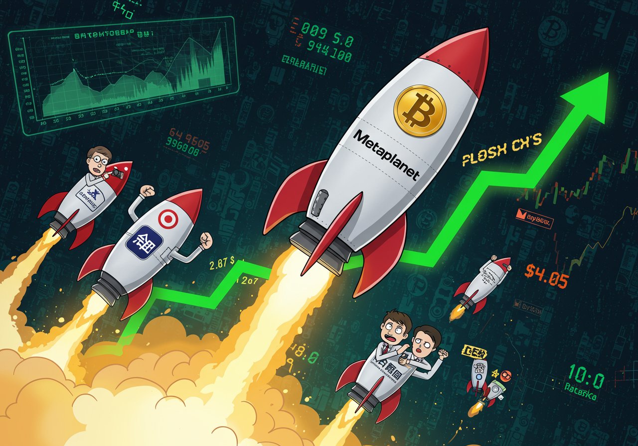 Metaplanet’s Bitcoin Blitz: Surging to Top Corporate Holder Status Metaplanet’s Bitcoin Blitz: Surging to Top Corporate Holder Status