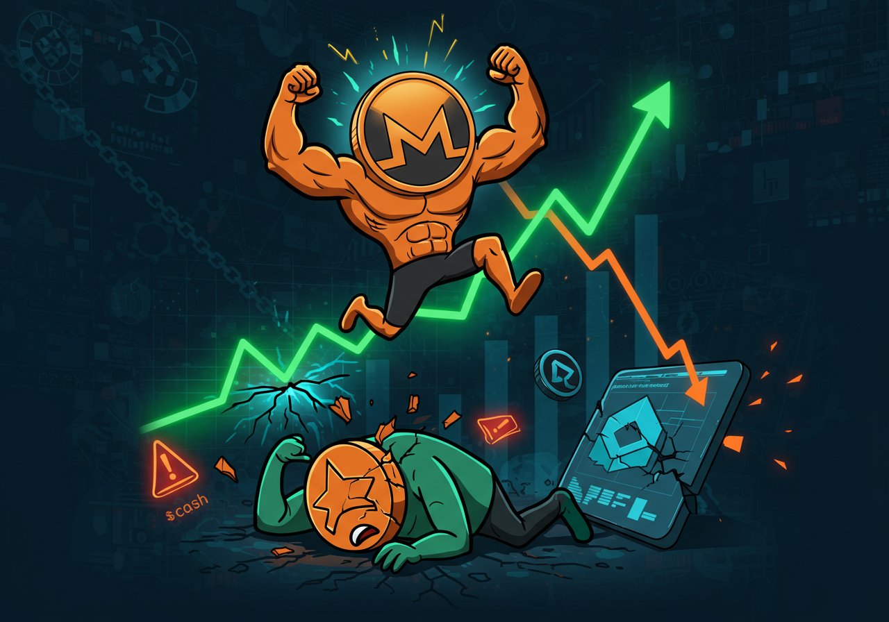 Monero’s Privacy Coin Revival: XMR Surges Past 0 as Zcash Stumbles Monero’s Privacy Coin Revival: XMR Surges Past 0 as Zcash Stumbles