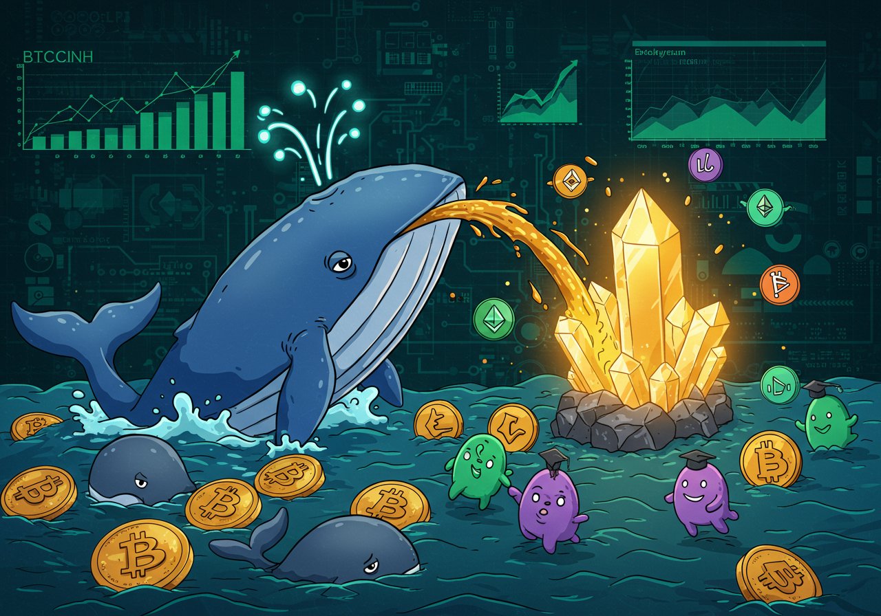 Whale Migration: Billions Flow from Bitcoin to Ether, Fueling Altcoin Hype Whale Migration: Billions Flow from Bitcoin to Ether, Fueling Altcoin Hype