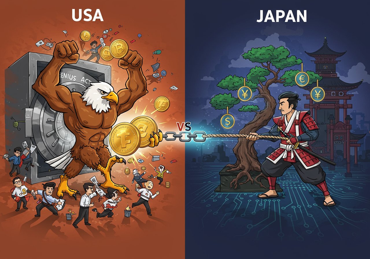 Stablecoin Showdown: Japan’s Early Lead vs. US Market Momentum Stablecoin Showdown: Japan’s Early Lead vs. US Market Momentum