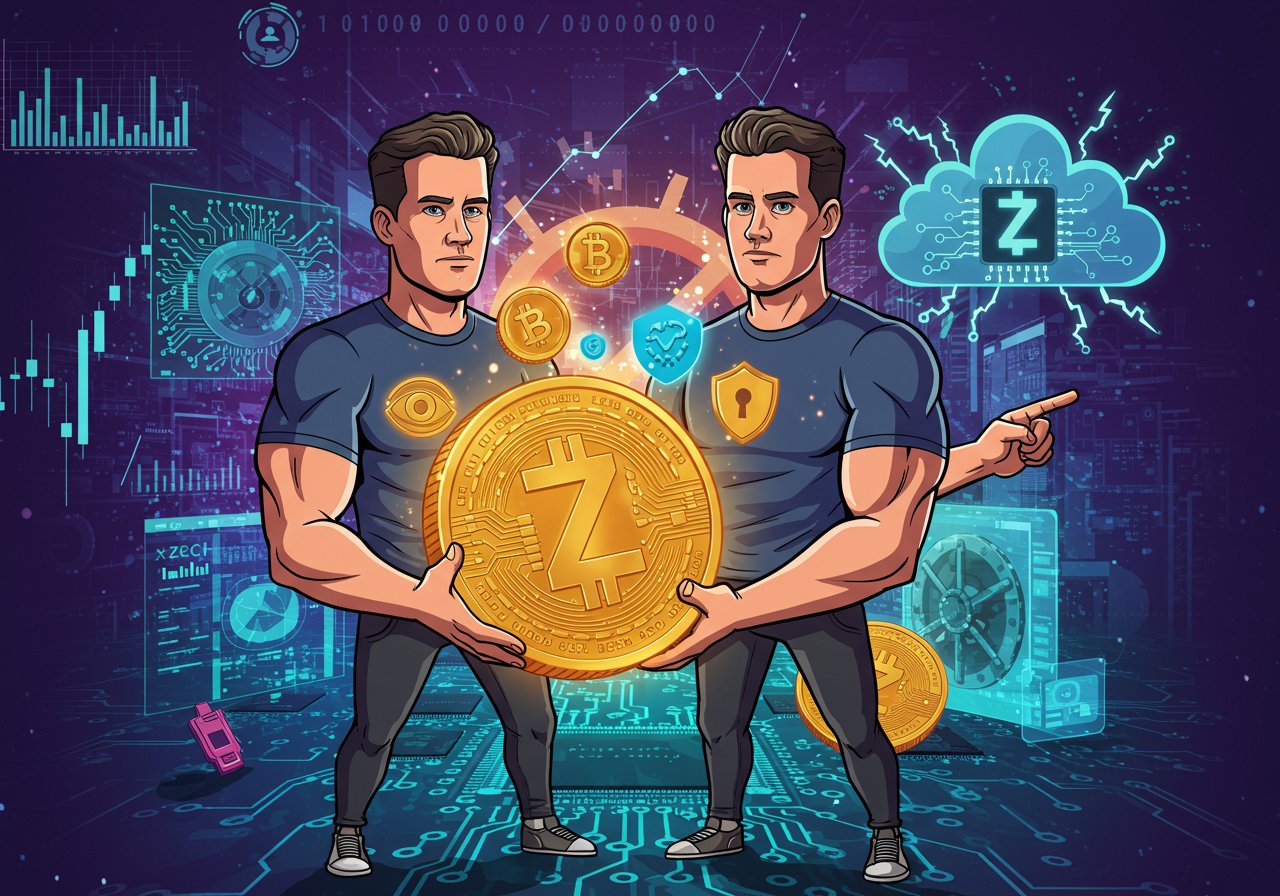 Winklevoss Twins Embrace Zcash: Privacy as the Answer to the AI Era