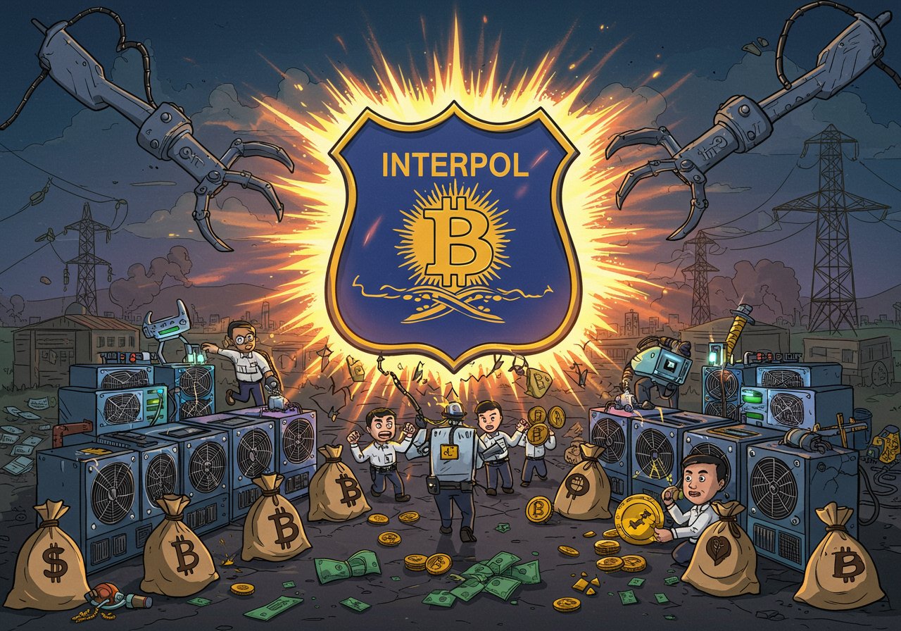 Interpol’s Global Crypto Crackdown: Illegal Mining in Angola Under Siege Interpol’s Global Crypto Crackdown: Illegal Mining in Angola Under Siege