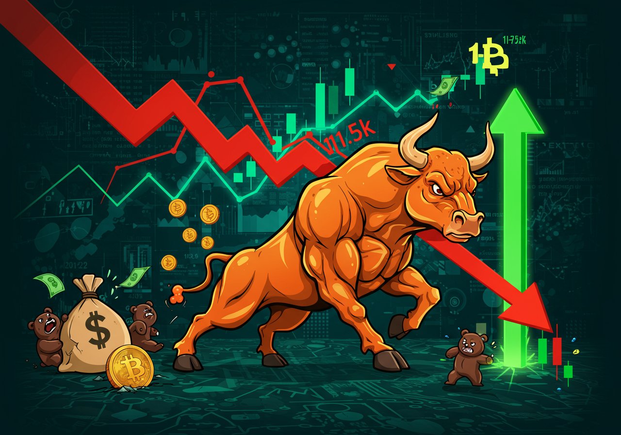 Bitcoin Bids Surge at 5K: Is the Correction Nearing an End? Bitcoin Bids Surge at 5K: Is the Correction Nearing an End?