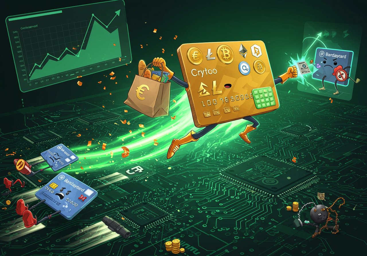 European Crypto Cards Surge: Outpacing Banks in Small Payments Revolution