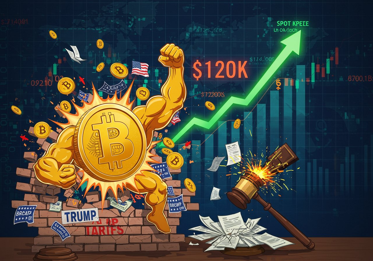 Bitcoin’s Ascent: Court Ruling on Tariffs Fuels 0K Price Target Bitcoin’s Ascent: Court Ruling on Tariffs Fuels 0K Price Target