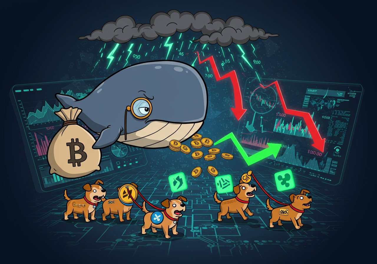 Crypto Market Outlook: Bitcoin’s Struggle, Altcoin Potential, and Whale Activity