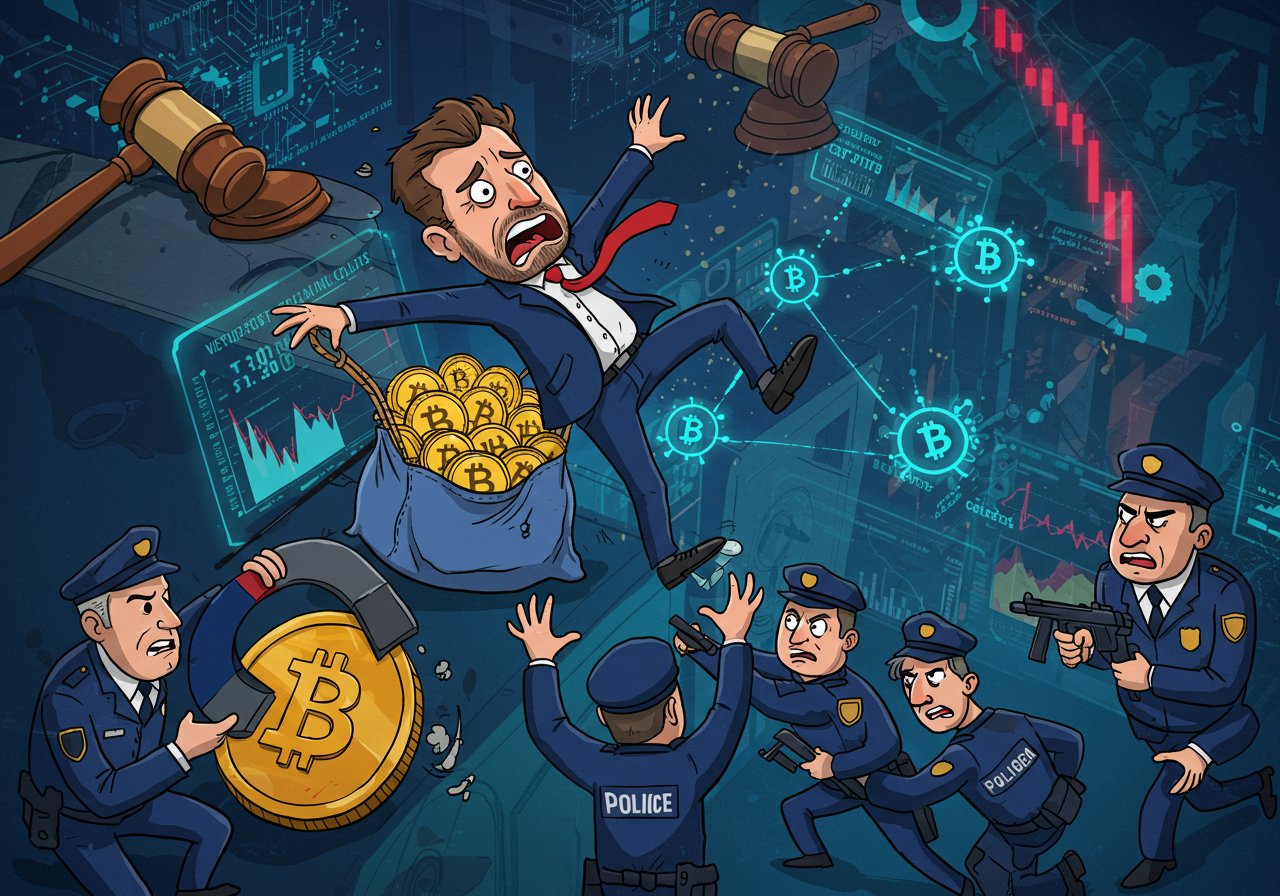 Darknet Founder’s Bitcoin Scandal: Czech Police Arrest in M Case