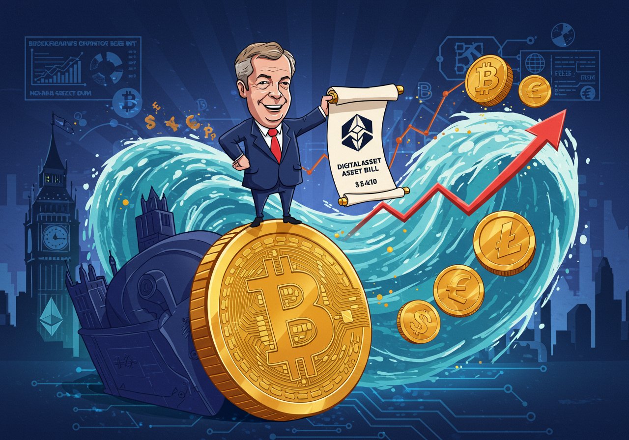 Reform UK’s Crypto Embrace: Farage Pushes Bitcoin Agenda, Promises Digital Asset Bill Reform UK’s Crypto Embrace: Farage Pushes Bitcoin Agenda, Promises Digital Asset Bill