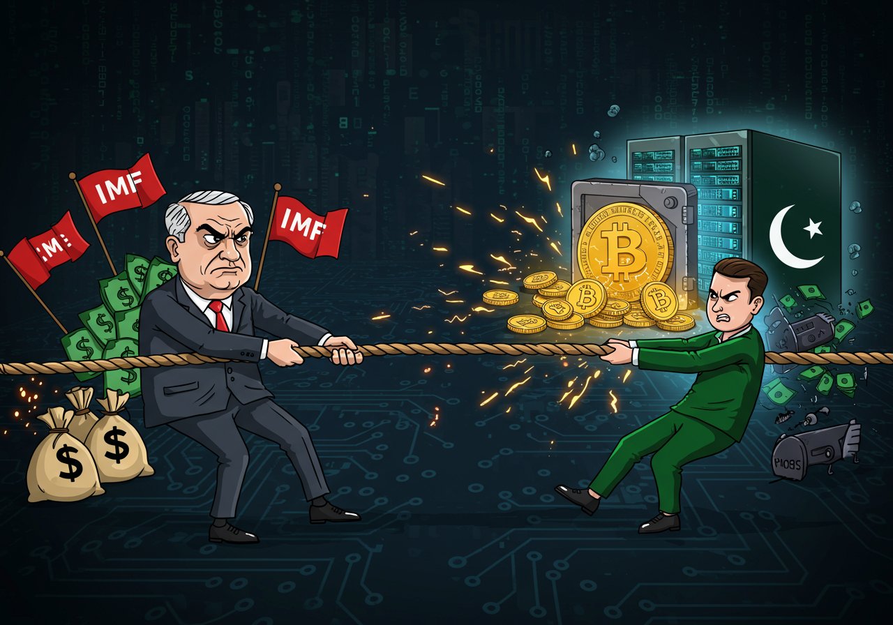 IMF vs. Pakistan: Bitcoin Mining Plan Sparks Financial Tension IMF vs. Pakistan: Bitcoin Mining Plan Sparks Financial Tension