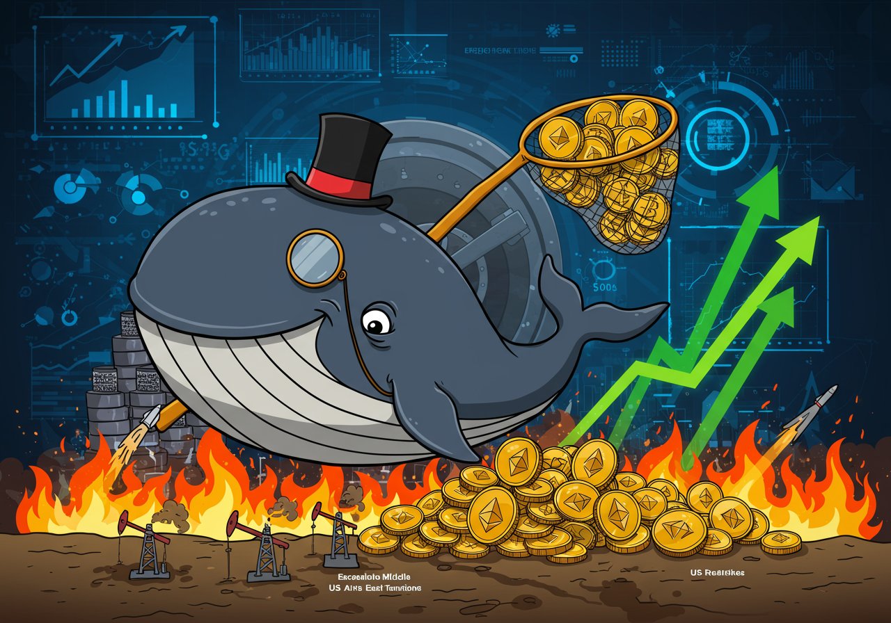 Ethereum Whale’s M Bet: Buying the Dip as ETH Outpaces Bitcoin Ethereum Whale’s M Bet: Buying the Dip as ETH Outpaces Bitcoin