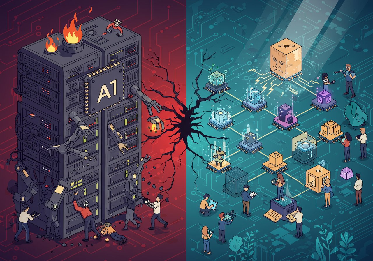 Centralized AI vs. DeAI: A Fight for the Future of Intelligence Centralized AI vs. DeAI: A Fight for the Future of Intelligence