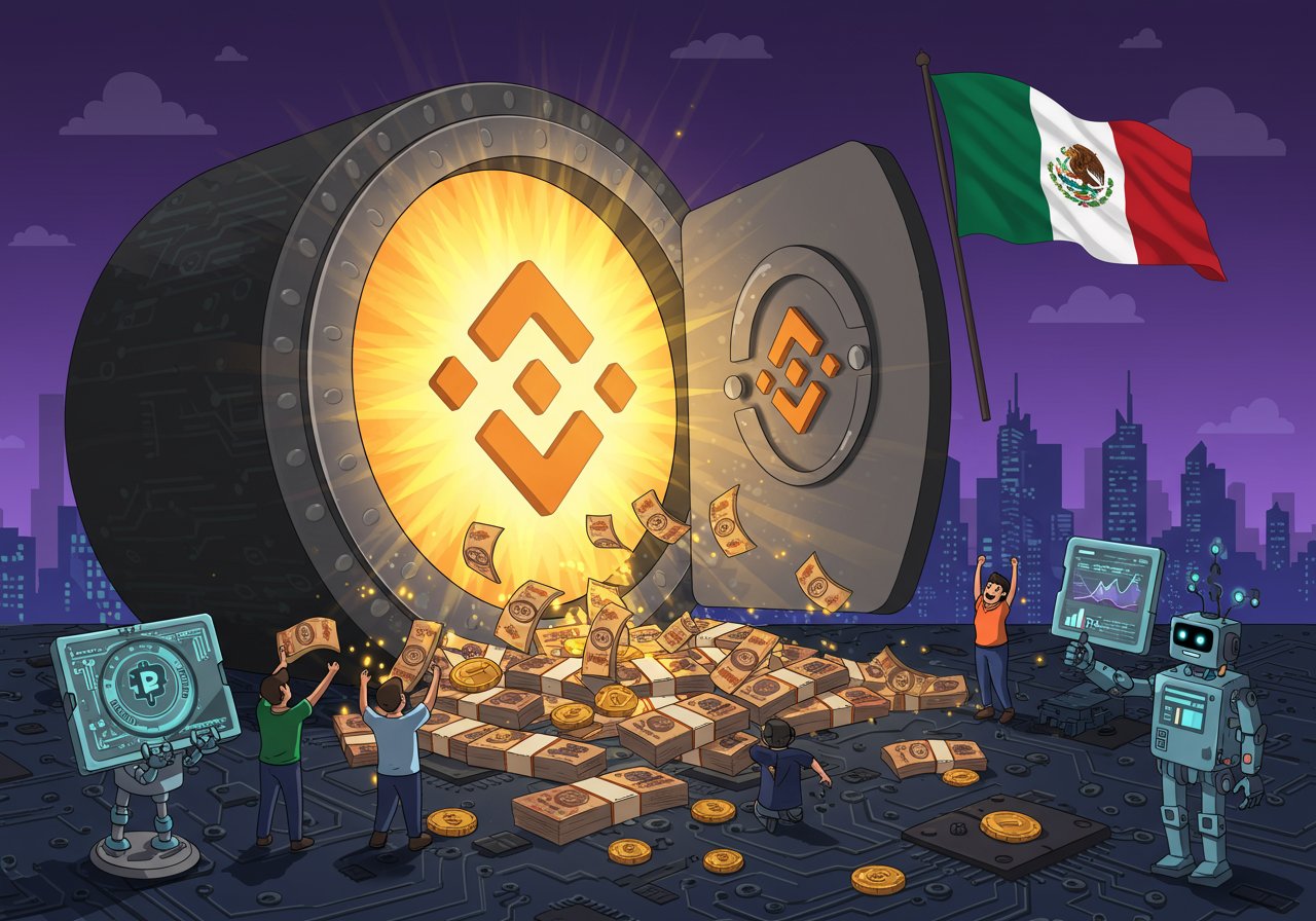 Binance Bets Big on Mexico: M Fuels Fintech Push with Medá Binance Bets Big on Mexico: M Fuels Fintech Push with Medá