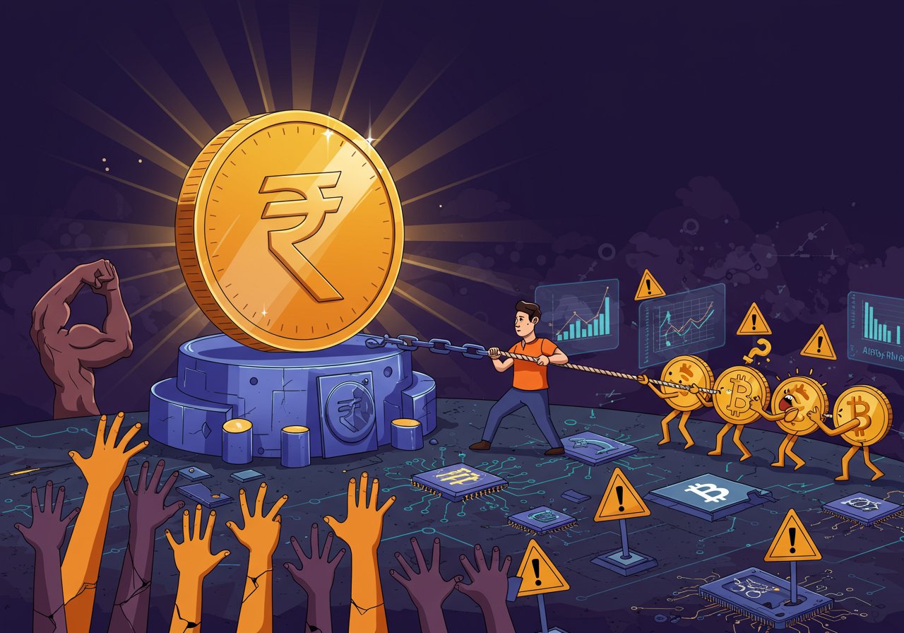 India’s RBI: Embracing Digital Rupee, Doubting Unbacked Crypto Future India’s RBI: Embracing Digital Rupee, Doubting Unbacked Crypto Future