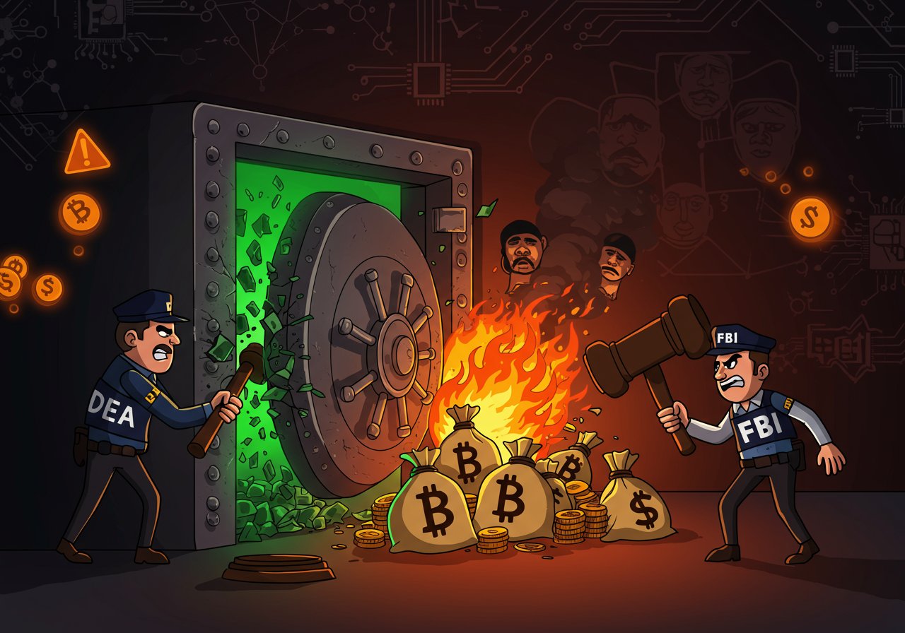 Crypto Crackdown: DEA & FBI Seize M in Cartel Cryptocurrency Crypto Crackdown: DEA & FBI Seize M in Cartel Cryptocurrency