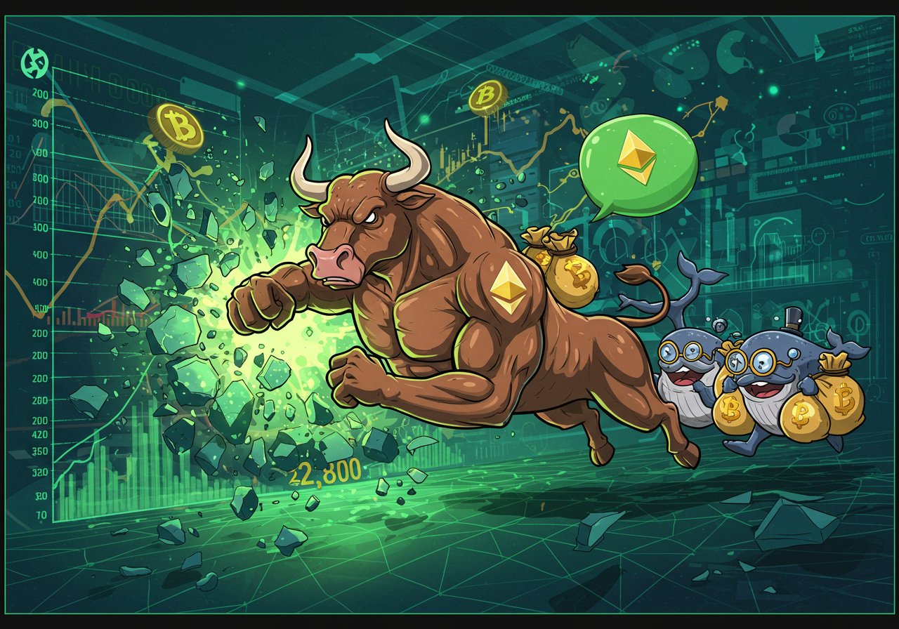 Ethereum’s ,000 Dream: Bulls Revive as Key Metrics Flash Green Ethereum’s ,000 Dream: Bulls Revive as Key Metrics Flash Green