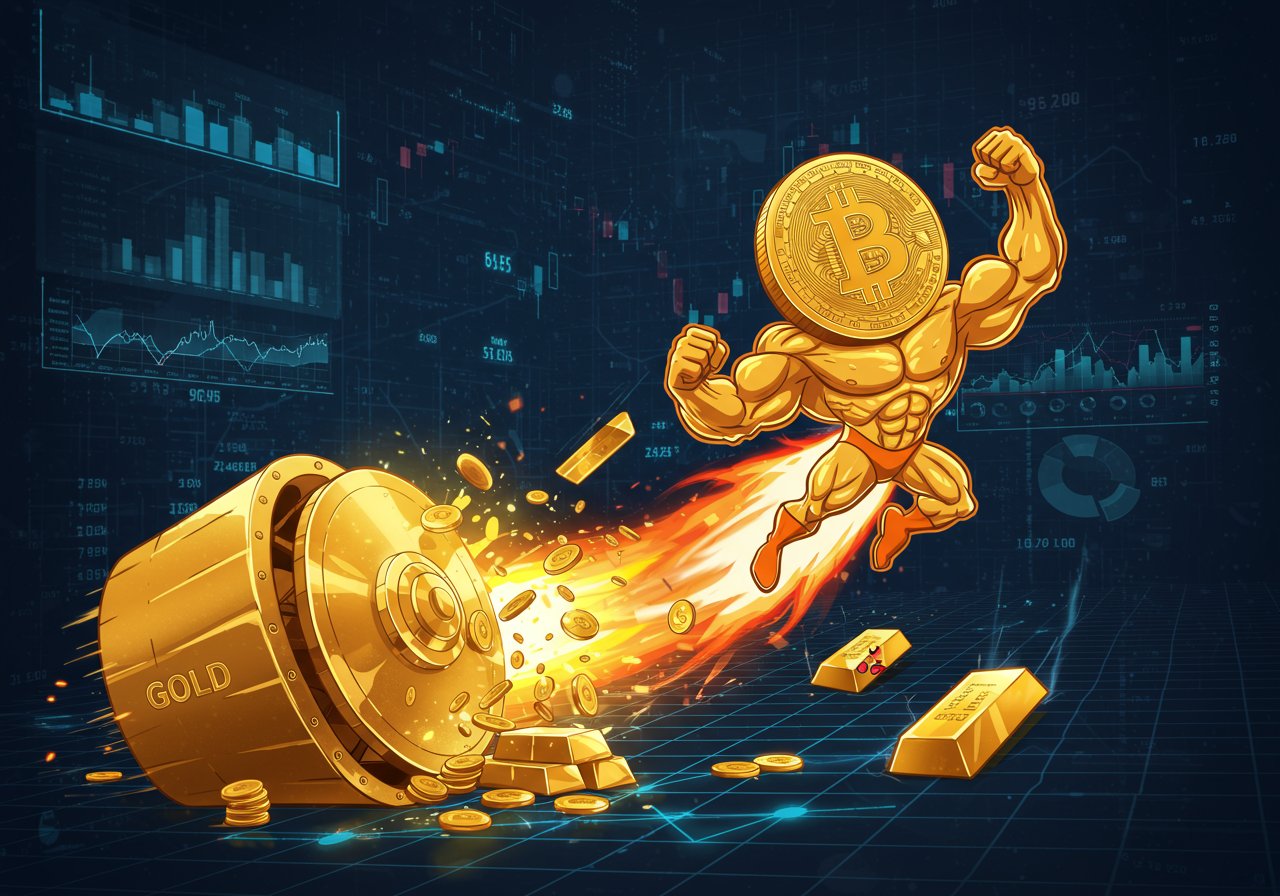 Bitcoin’s Edge: Could BTC Outpace Gold in the Coming Bull Run? Bitcoin’s Edge: Could BTC Outpace Gold in the Coming Bull Run?