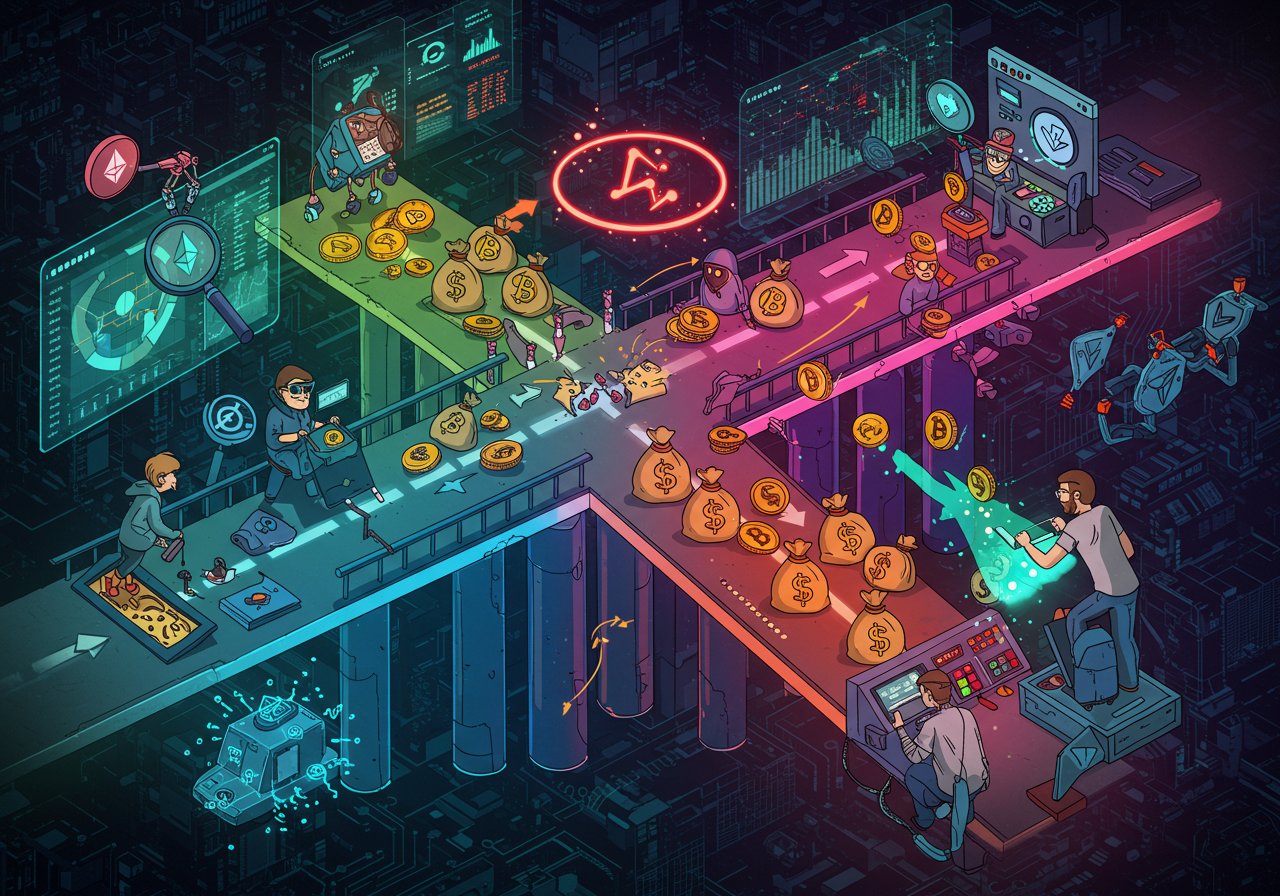 Crypto Crime Surge: .8 Billion Flows Through Cross-Chain Swaps Crypto Crime Surge: .8 Billion Flows Through Cross-Chain Swaps