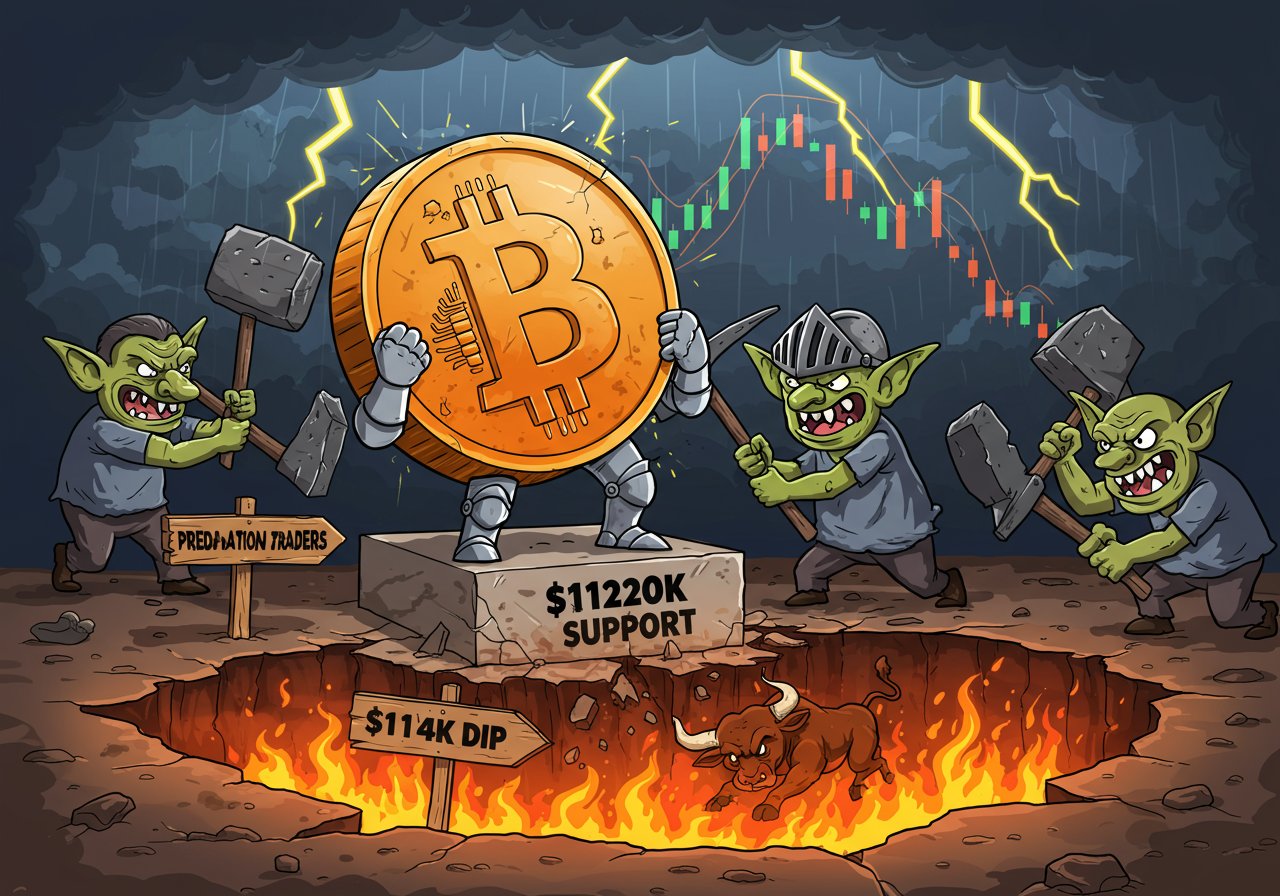 Bitcoin Under Pressure: ‘Predatory’ Traders Threaten 4K Dip Bitcoin Under Pressure: ‘Predatory’ Traders Threaten 4K Dip