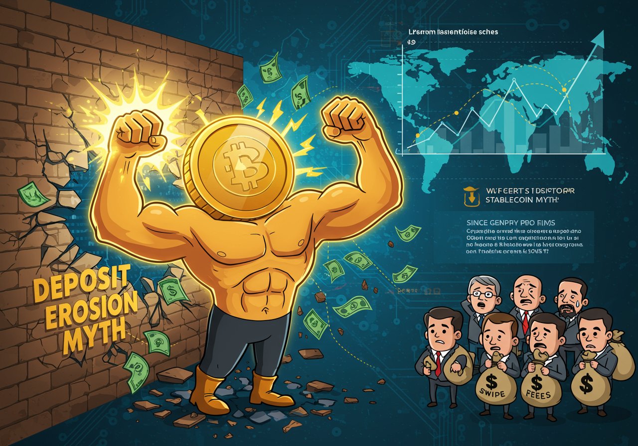 Coinbase Challenges Bank Deposit Erosion Myth: Stablecoins & the Future of Payments