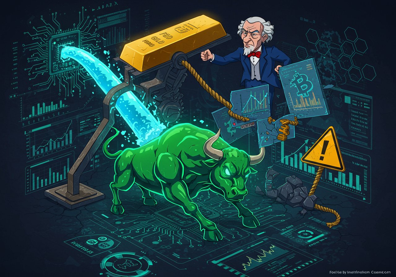 Bitcoin’s K Crossroads: Fed Liquidity Injection Fuels Bullish Bets Bitcoin’s K Crossroads: Fed Liquidity Injection Fuels Bullish Bets