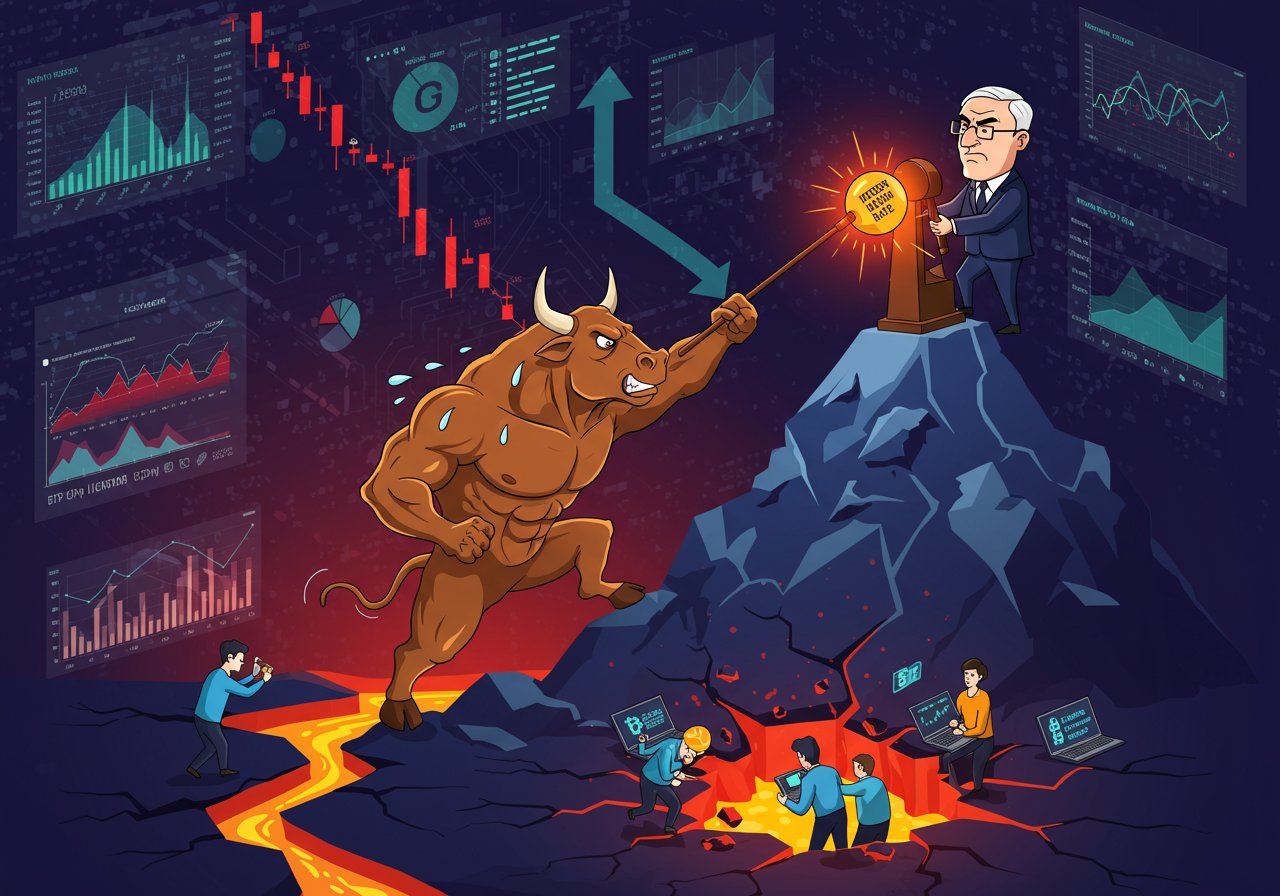 Bitcoin Wobbles: US Jobs Data Stalls Rally, Fed Rate Cuts in Doubt