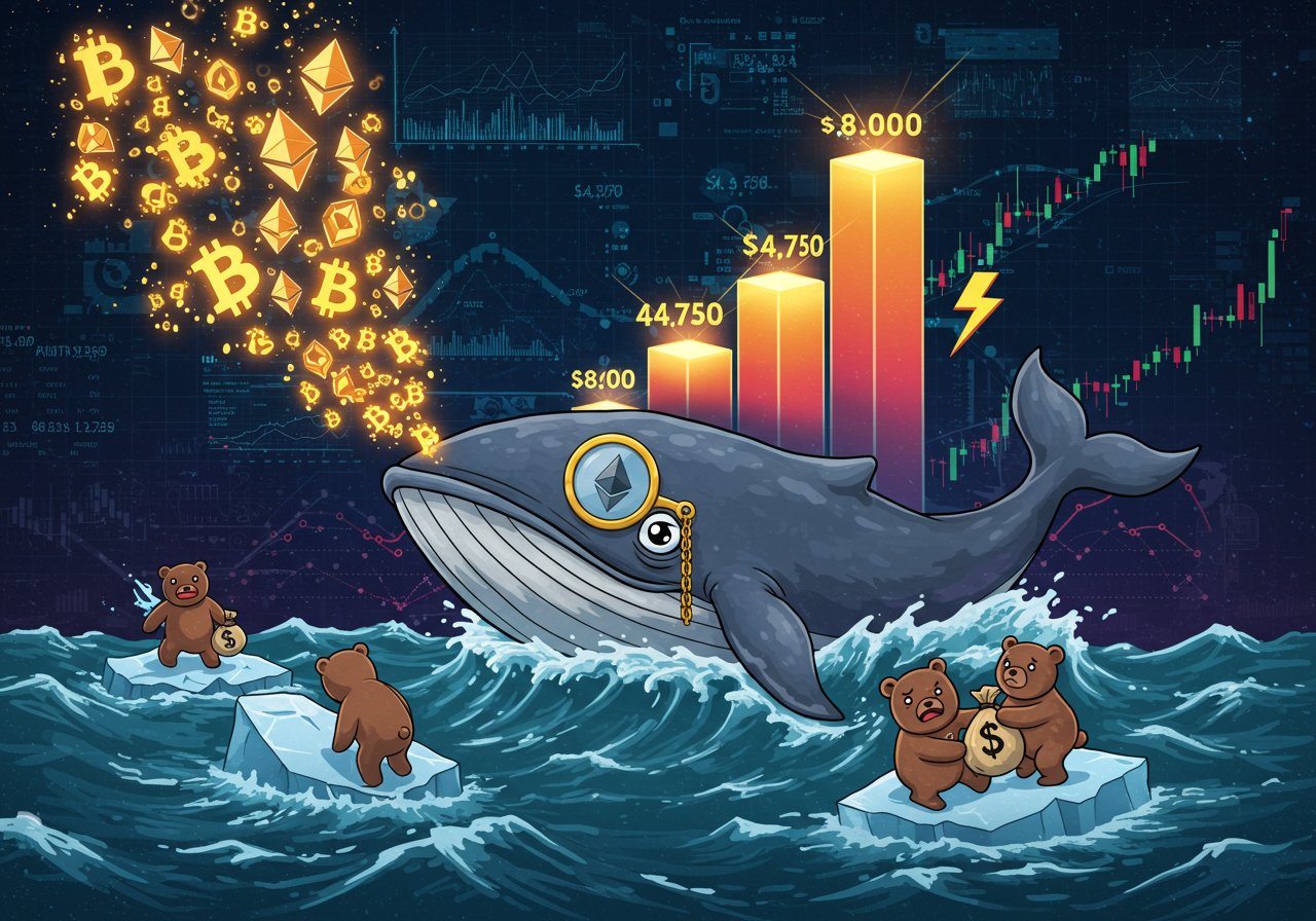Ethereum Whale’s .3M Bet: Is ETH Poised for a Rebound?