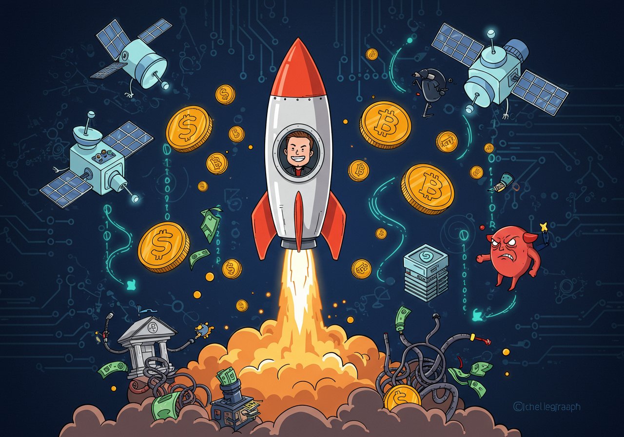 SpaceX Reawakens: 3M Bitcoin Transfer Sparks Questions and Speculation SpaceX Reawakens: 3M Bitcoin Transfer Sparks Questions and Speculation