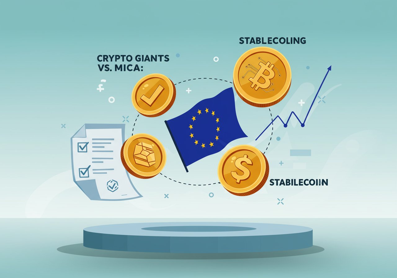 Crypto Giants vs. MiCA: The EU’s New Crypto Rules Spark a Compliance Showdown Crypto Giants vs. MiCA: The EU’s New Crypto Rules Spark a Compliance Showdown