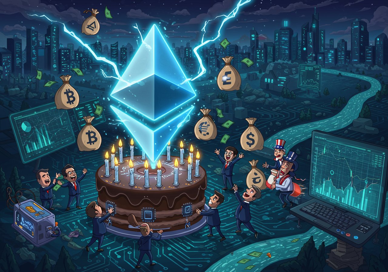 Crypto Treasuries Soar: Ethereum’s 10th Anniversary Fuels Institutional Interest Crypto Treasuries Soar: Ethereum’s 10th Anniversary Fuels Institutional Interest