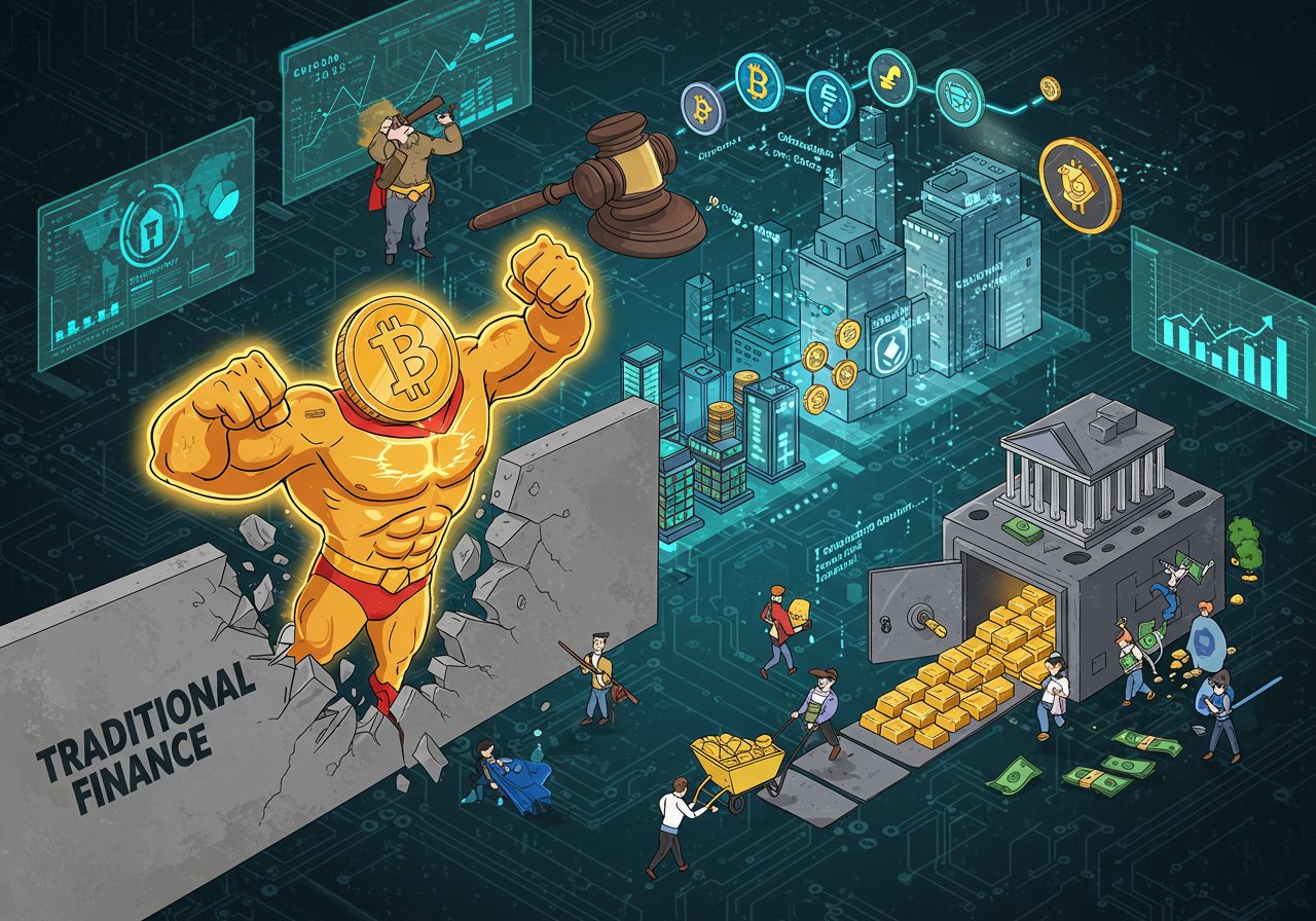 Crypto’s 2025: Institutional Adoption, Regulation, and DeFi’s Ascent