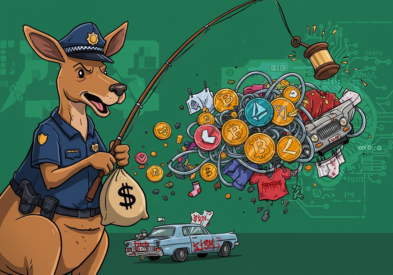 Down Under’s Dirty Laundry: 3M Crypto Scam Unravels in Australia Down Under’s Dirty Laundry: 3M Crypto Scam Unravels in Australia