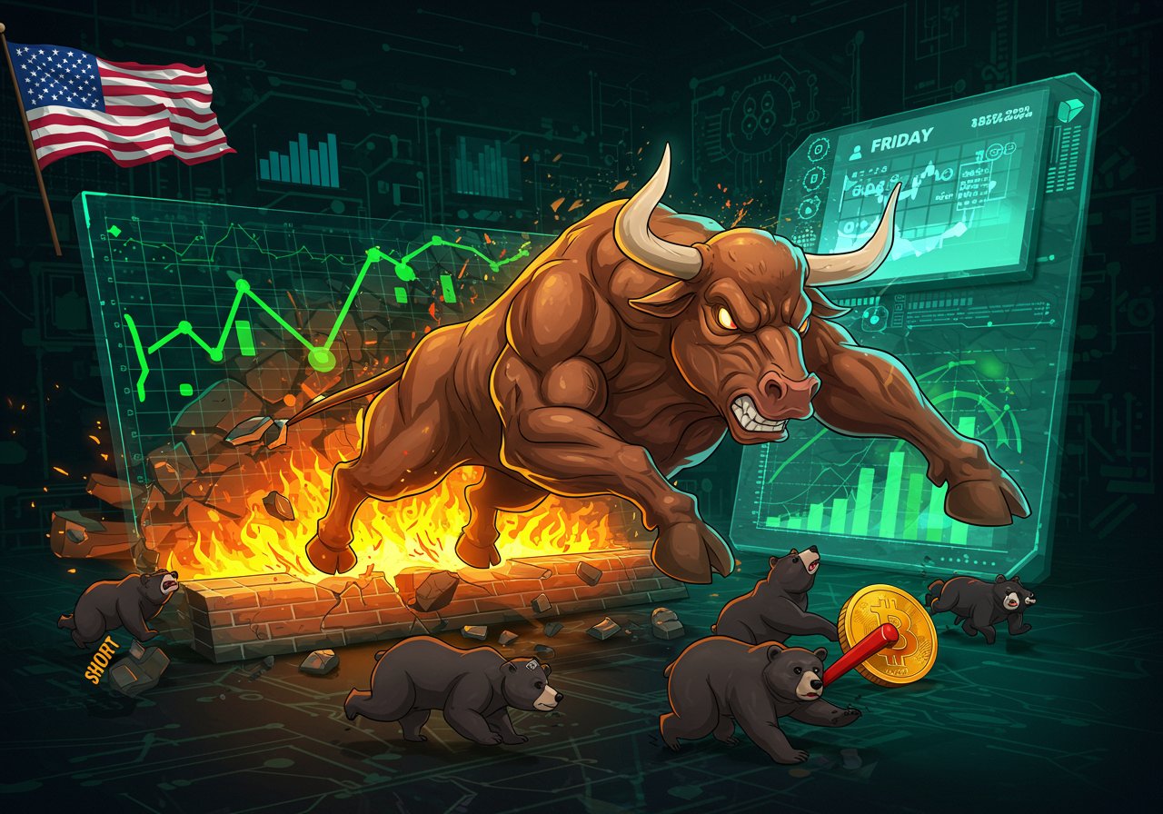 Bitcoin Bulls Charge: 2K Breached as Traders Eye US Jobs Data