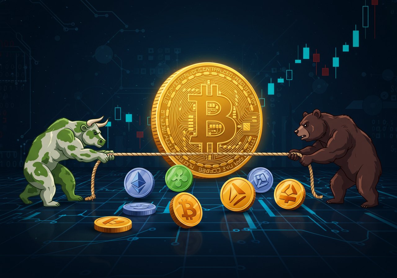 Crypto Charts: Bitcoin’s Stance & Altcoin Price Outlooks for Top 10 Cryptos