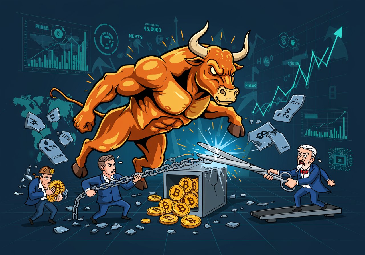 Bitcoin Braces: Fed Rate Cut & Institutional Demand Could Drive BTC