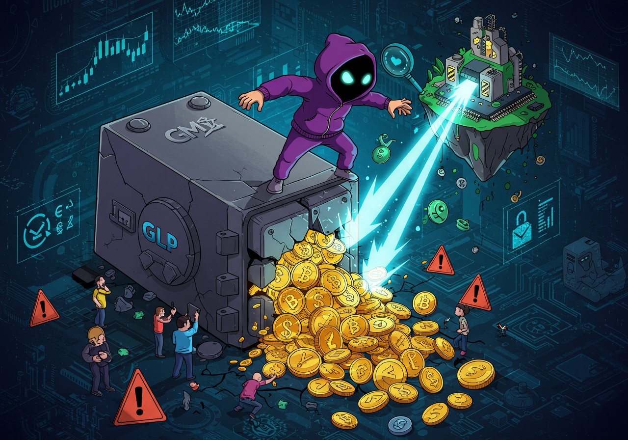 GMX Suffers M Exploit: Trading Halts and GLP Minting Suspended GMX Suffers M Exploit: Trading Halts and GLP Minting Suspended
