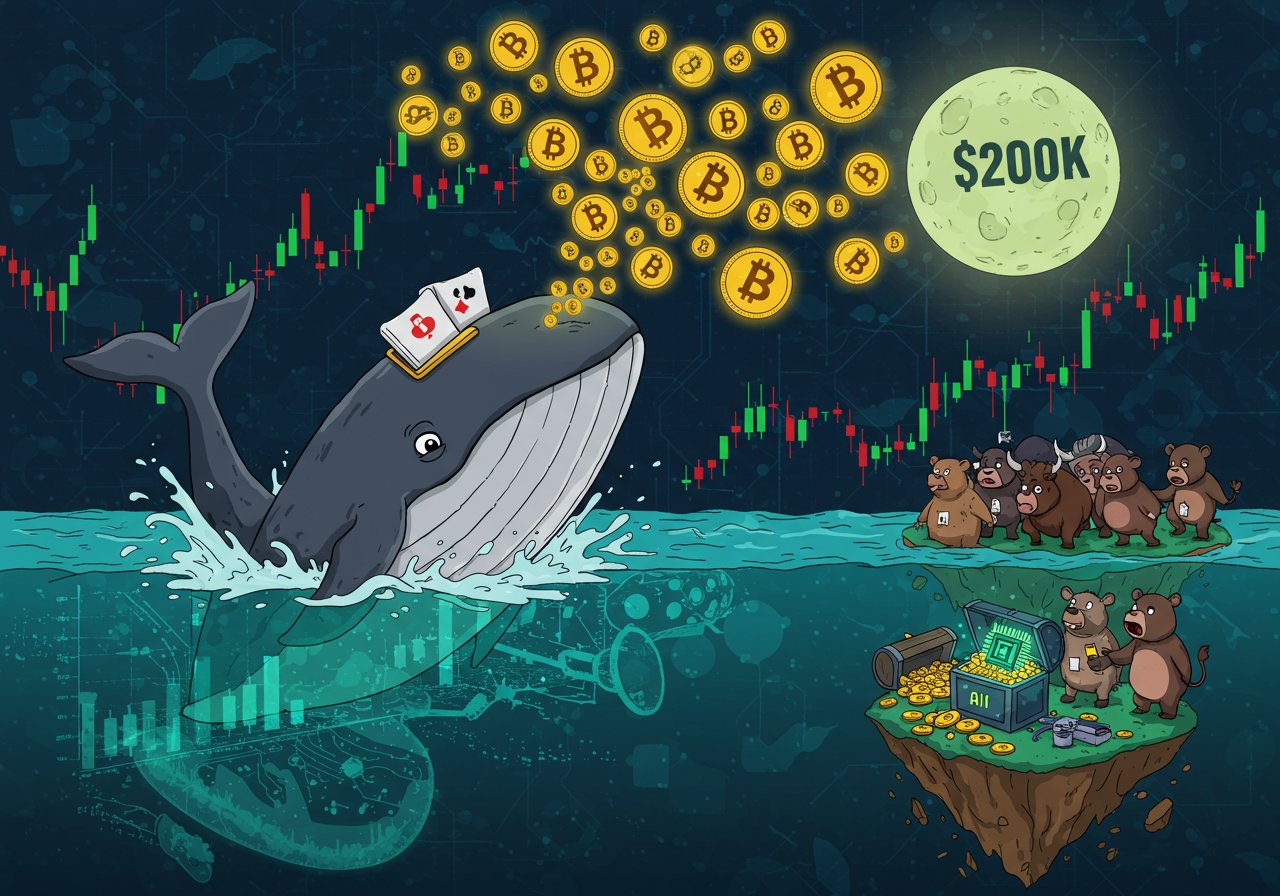 Whale’s .7M Bitcoin Bet: Eyes on 0K Target Amidst Market Volatility